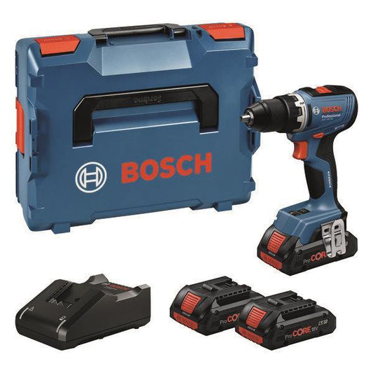 Bosch Akku Bohrschrauber GSR 18V-65           inkl. 3x4,0Ah + L-Boxx  06019N3208
