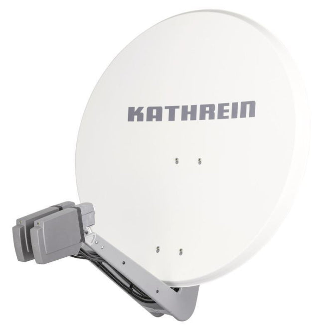 KATH Offset-Parabol-Spiegel     CAS 90ws     90cm weiß