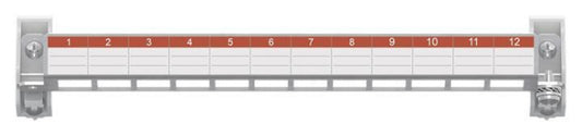 Striebel Patchpanel 12 Module      ZEP12 E-Dat o.Keystone 2CPX054072R9999