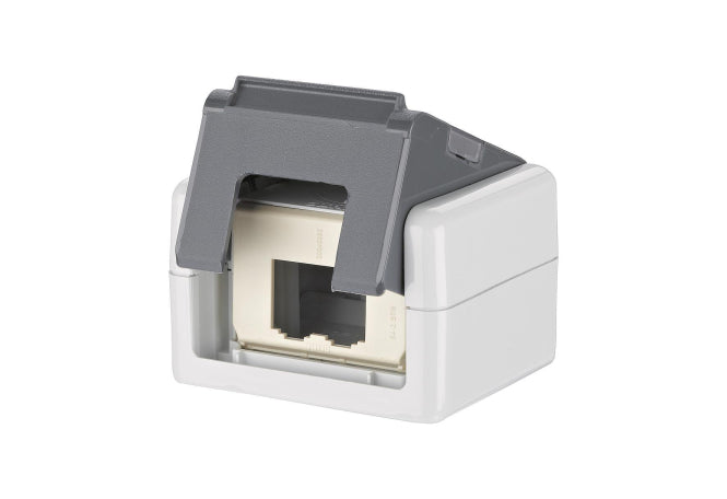 Metz E-DAT Modul AP-Gehäuse 1309450003-E    IP20 geschlossen grau, ohne Module
