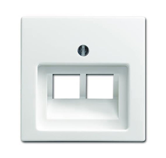 BJ balance SI Abdeckung für  1803-02-914   UAE 2fach alpinweiß
