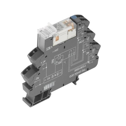 Weidmüller TRZ 24VDC 2CO Relaiskoppler   2We 24VDC 8A Zugfederan. 1123610000