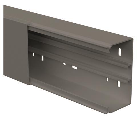GGK Kanal FB 60x110                 1009    grau mit DIN-Montageschiene