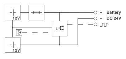 Phoenix 1274119     UPS-BAT/PB/24DC/12AH Energiespeicher
