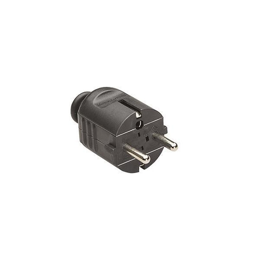 Bachmann Schukostecker zentral   910.170 schwarz