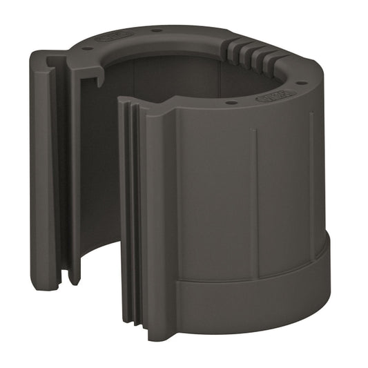 OBO 129 TB M50 SW Rohrendtülle teilbar   metrisch M50 PE schwarz 2047987