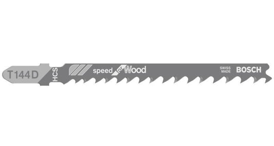 Bosch Stichsägeblatt T144D   2608630040       1VE = 5Stk Speed f.Wood