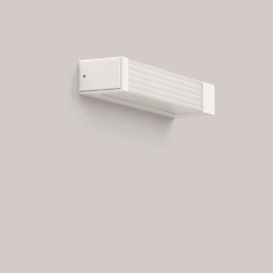 RZB Röhrenleu 2XE14 Opal     40125.002.1    IP40 L=355mm mit Schalter+Steckdose