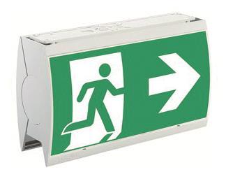 CEAG Style II 22021 LED CG-S 40071356812 zweiseitig, Zentralbatterie o. Pikto