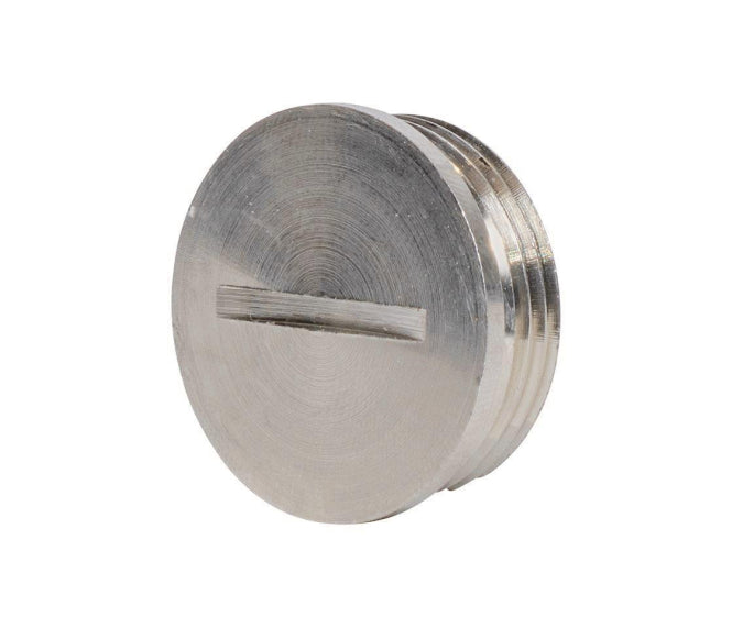 Plica Blindstopfen M 20 BLISTO OR MS M20 Messing vernickelt 916707020