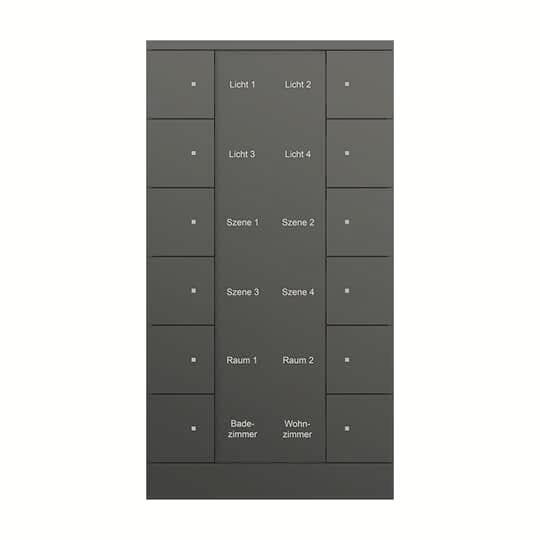 BJ 12f.Bedienelement     SB/U12.0.11-885 schwarz matt