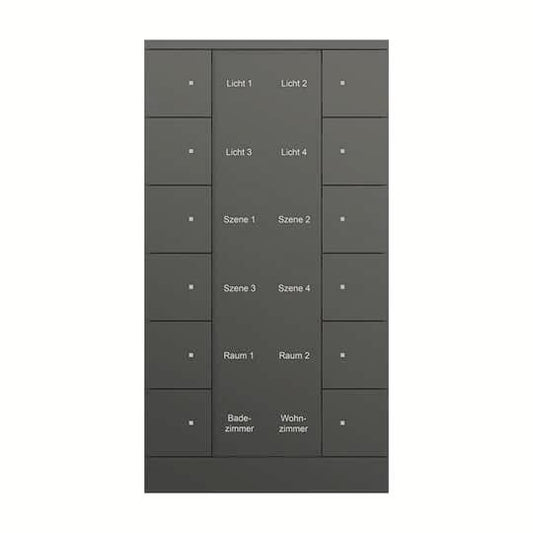 BJ 12f.Bedienelement     SB/U12.0.11-885 schwarz matt