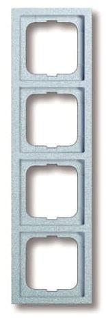 BJ future linear Rahmen        1724-183K   4fach alusilber