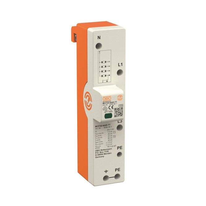 OBO MCF30-NAR-TT LightningControllerRail dreipolig Kombileiter m.NPE 255V 5096961