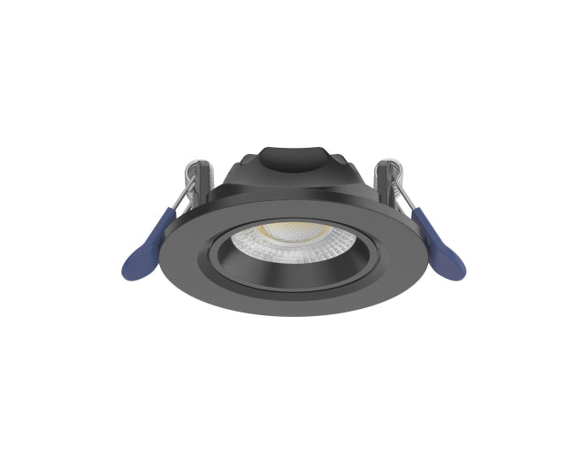 OPPLE Einbaustr EcoMax Slim DA68 schwenk 7W 735lm dimmbar 2700/3000/4000K schwarz