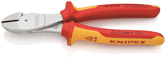 Knipex VDE-Kraftseitenschneider  7406200 200mm