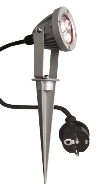 LEDINO LED-Gartenstrah. 3W IP54 Sendling 3W 300lm 3000K m.Erdspieß + Schukost.