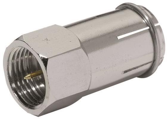 WISI F-Doppelstecker               DV49A     F-Stecker/F-Quickstecker