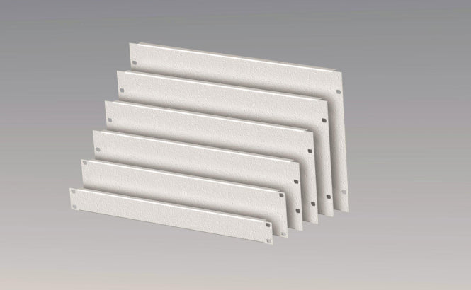Schweitzer ZAB 1013 19z Blindplatte      1 HE gekantet