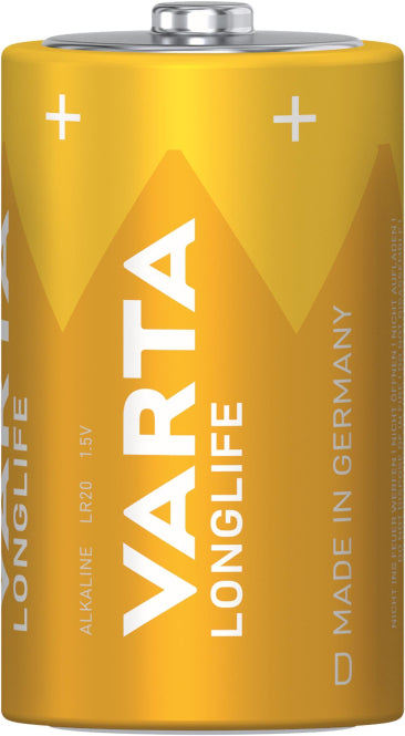 VARTA Longlife Extra Mono 1,5V      4120      Kartonware / Tray