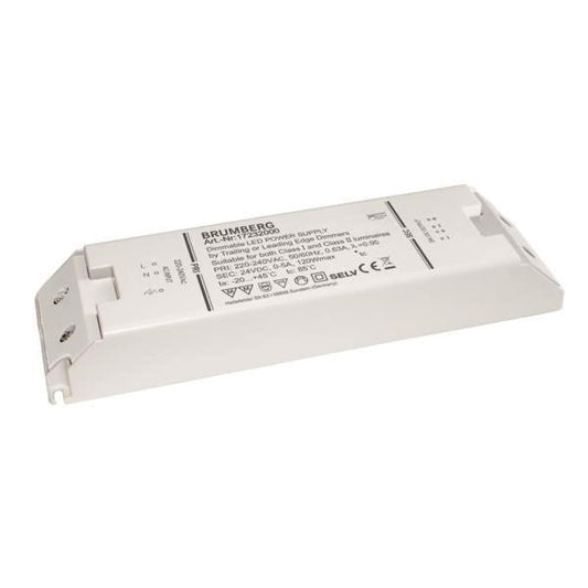 BRUM LED-Netzgerät 24V DC 120W 17232000  12-120W IP20 dimmbar Phasenab. 223x64x32