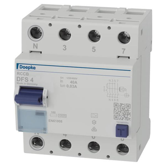 DOEP Fi-Schutzschalter DFS4-040-4/0,03-A **