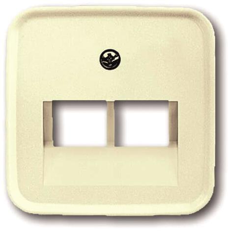 BJ Duro 2000 SI Abdeckung    1803-02-212   für UAE 2fach weiss