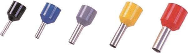 Intercable ICIAE1510K Aderendhülse       kurzschlußsicher 1,5qmm 10mm schwarz