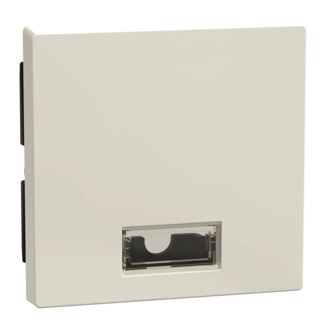 Merten Wippe m.Fenster rechteckig 432819 polarweiß glänzend System M