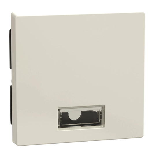 Merten Wippe m.Fenster rechteckig 432819 polarweiß glänzend System M