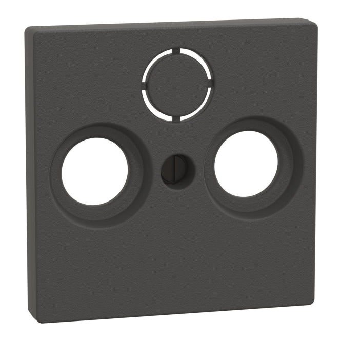 Merten Zentralplatte f.Antennen-  297514 Steckdose anthrazit System M