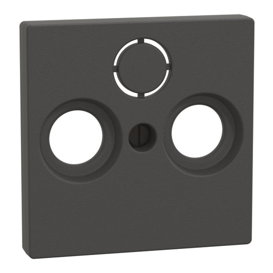 Merten Zentralplatte f.Antennen-  297514 Steckdose anthrazit System M