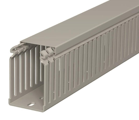 OBO LKV 75050 Verdrahtungskanal          ** 75x50x2000 PVC steingrau RAL7030 6178