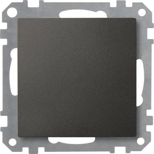 Merten Blindabdeckung anthrazit   391814 System M