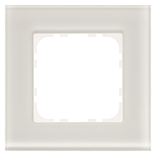 MDT BE-GTR1W.01 Glasrahmen 1fach Weiß    f.55mm Programme