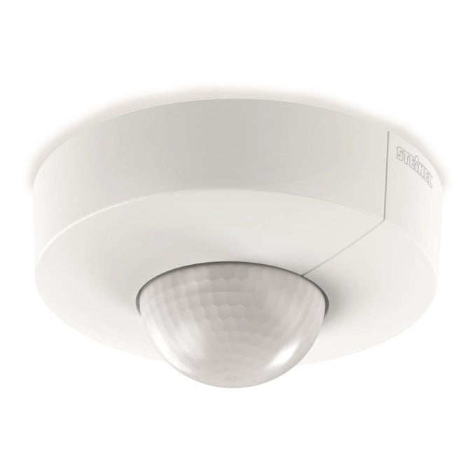 STEIN IR-Bewegungsmelder   IS 3360-R KNX 360° IP54 Aufputz rund weiß 058180