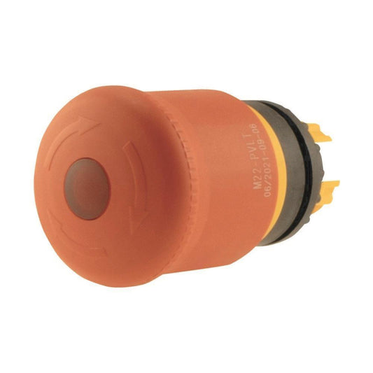 EATON M22-PVLT NOT-HALT/AUS-Taste 263469 d38mm drehentriegelt beleuchtet 263469