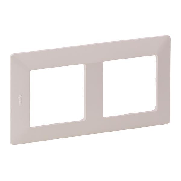 Legrand 754002 Rahmen 2-fach             Valena Life ultraweiß Thermoplast