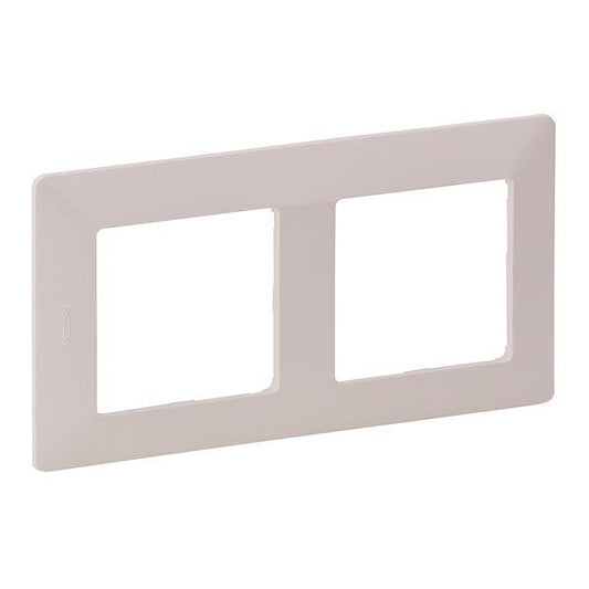 Legrand 754002 Rahmen 2-fach             Valena Life ultraweiß Thermoplast