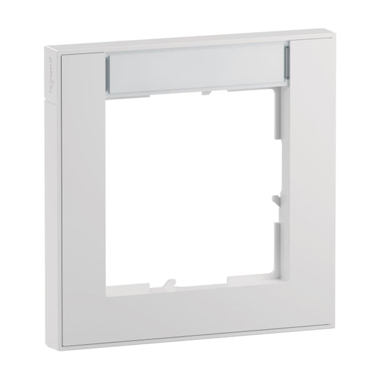 Legrand 765891 SEANO+1-fach Rahmen       m.Beschriftungsfeld Farbausführung