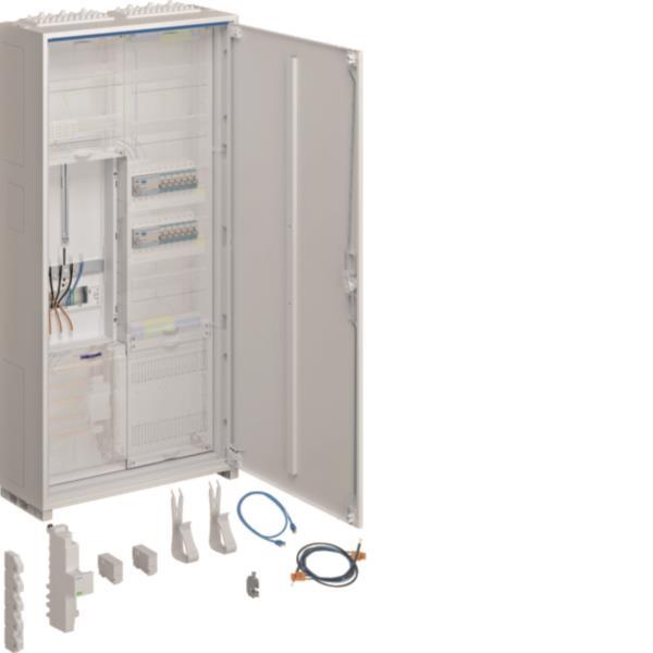 Hager Komplettschrank univ.Z ZB323T15W31 1100mm 1ZP 2feld 3Punkt APZ VT5rh ÜSSESA