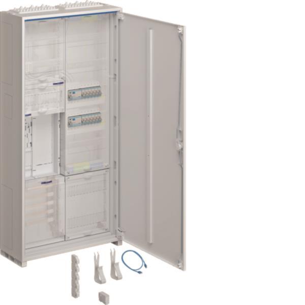 Hager Komplettschrank univ.Z ZB32ET215W3 1100mm 1ZP 2feld BKE-I APZ VT5rh ESA REG