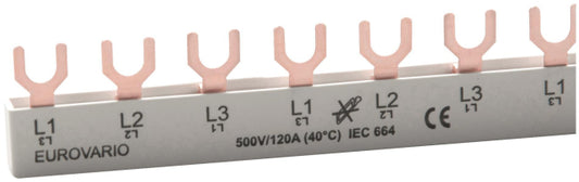 DOEP Phasenschiene EV-S G 3.11.120       ** FI/LS 10qmm Gabel 3-pol 11TE 120A