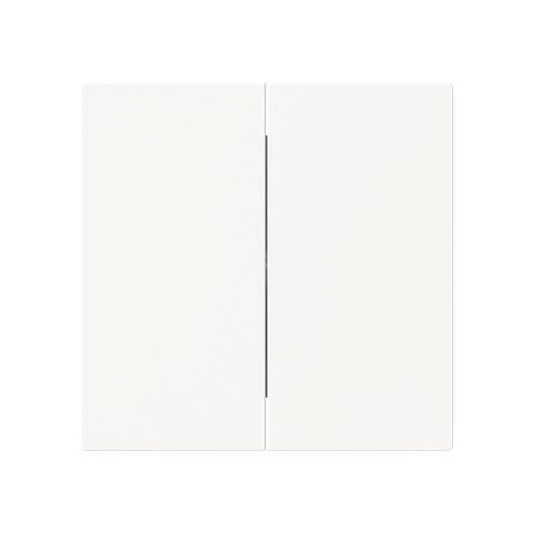 BJ Wippe geschlossen studioweiß 1785-44M matt f.Serienschalter Busch-art linear