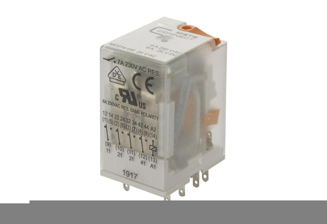 BTR Relais 274 24VAC, 4We.  110017101407 LED Industrie Relais steckbar
