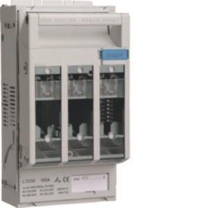 Hager Sicherungslasttrennschalter  LT050 NH00 160A Rahmenklemme 95qmm Hutschiene