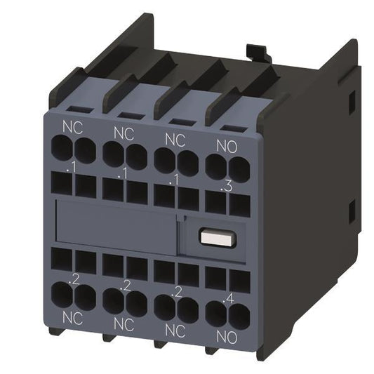 SIEM Hilfsschalterblock    3RH2911-2HA13 1S+3Ö Strombahnen:1Ö, 1Ö, 1S für Hilfs-