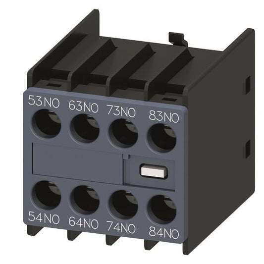 Siemens 3RH29111GA40 Hilfsschalterblock  4S S00 front Schraubanschluss