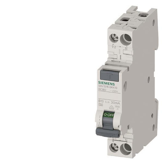 Siemens FI/LS kompakt 6kA  5SV1316-6KK13 Typ A 30mA B13  1TE