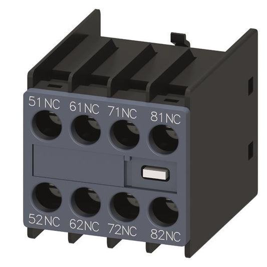 Siemens 3RH29111GA04 Hilfsschalterblock  4Ö S00 Schraubanschluss DIN EN50011